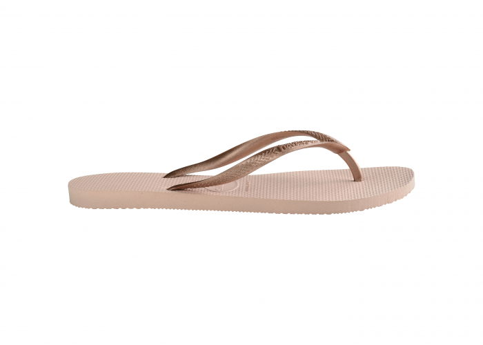 Papuci Havaianas slim din cauciuc natural, roz [4]