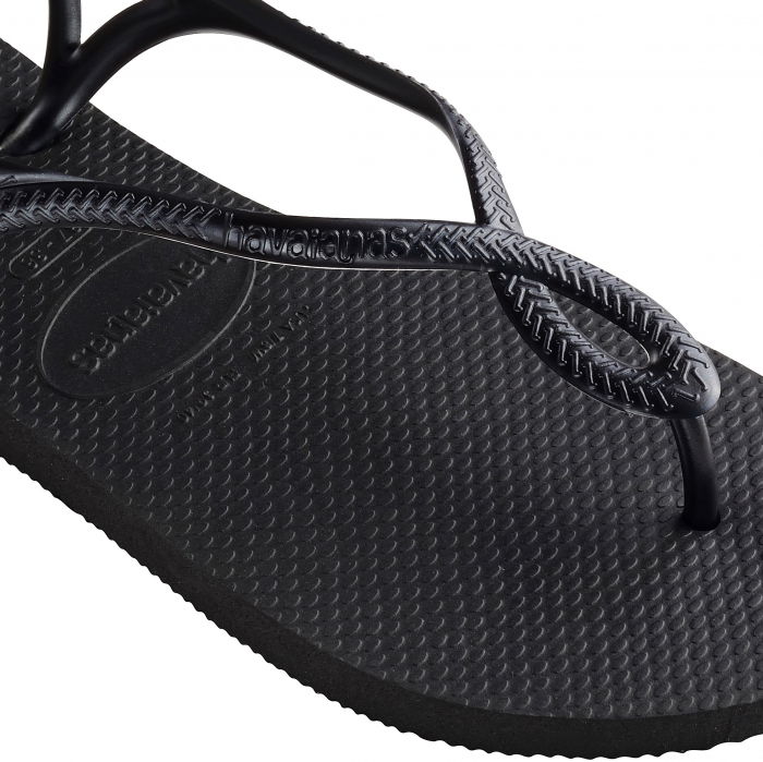Sandale Havaianas slim din cauciuc natural, negru [4]