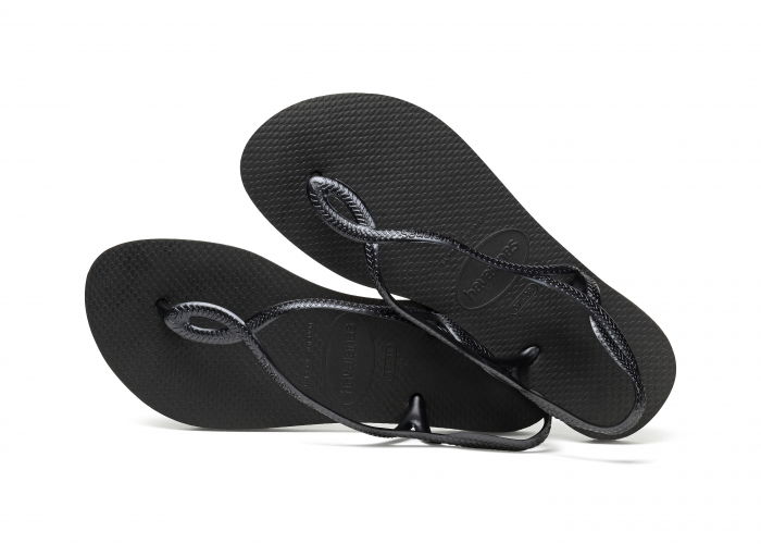 Sandale Havaianas slim din cauciuc natural, negru [3]