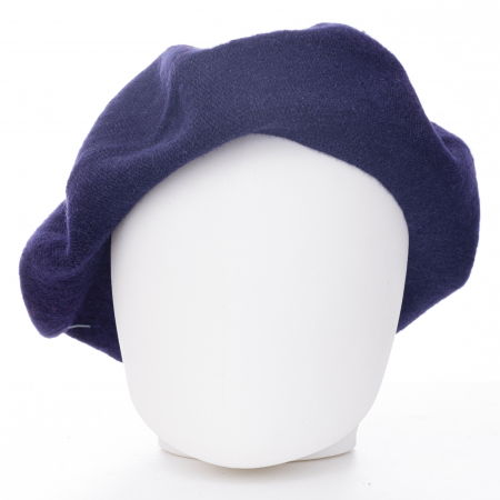 Berete - Bereta frantuzeasca bleumarin din stofa de lana