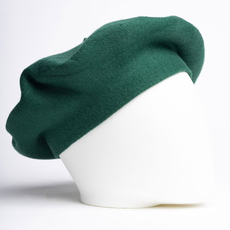 Bereta verde Gucci clasica, chic, din bumbac si lana [1]