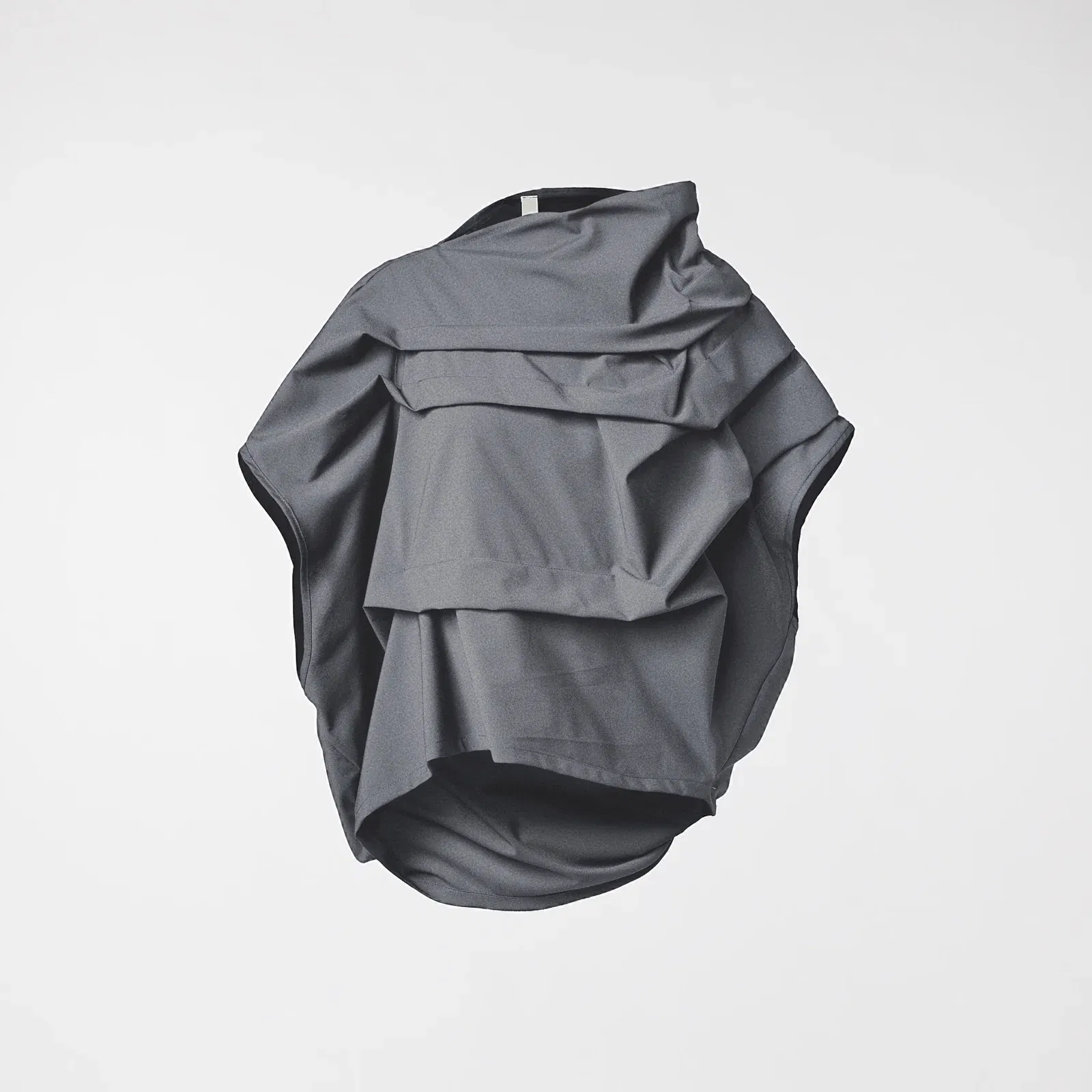 Îmbracaminte Noutați - Bluza gri asimetrica statement cu volum arhitectural – Design modern