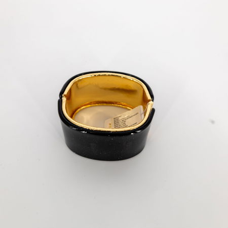 Brățară lată neagra cu efect star dust – elegantă și versatilă [1]