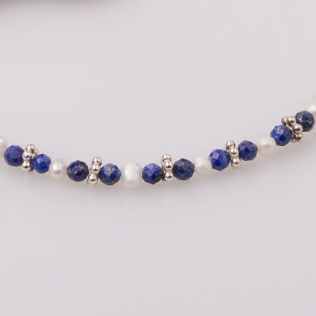 Bratara subtire din perle cu lapis lazuli [1]