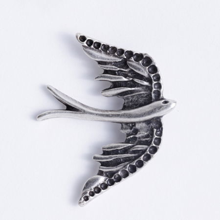 Broșe - Brosa din ZAMAC cu forma de randunica