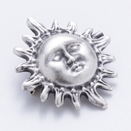 BIJUTERII - Brosa din ZAMAC sub forma de soare