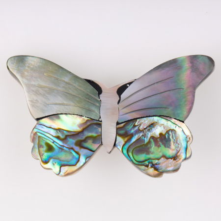 Broșe - Brosa sidef fluture