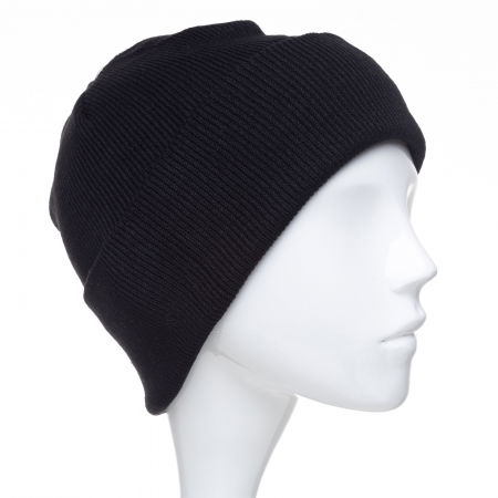 Căciuli - Caciula unisex model clasic tricotat, dublata in interior, negru