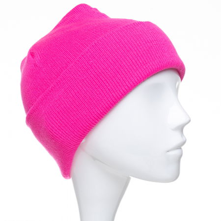 Căciuli - Caciula unisex model clasic tricotat, dublata in interior, fucsia