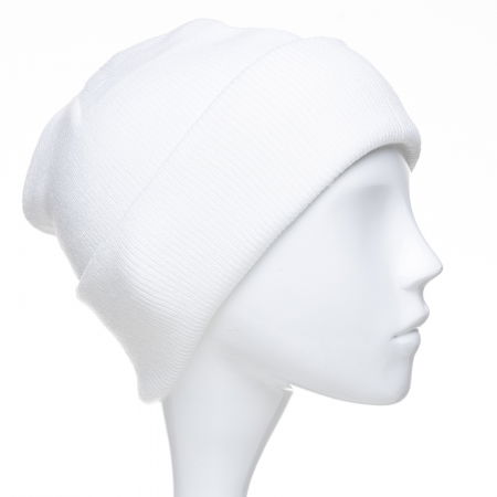 ACCESORII DAMĂ - Caciula unisex model clasic tricotat, dublata in interior, alba