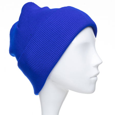 ACCESORII DAMĂ - Caciula unisex model clasic tricotat, dublata in interior, albastru electric