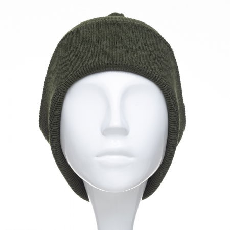 Caciula unisex model clasic tricotat, dublata in interior, kaki [1]