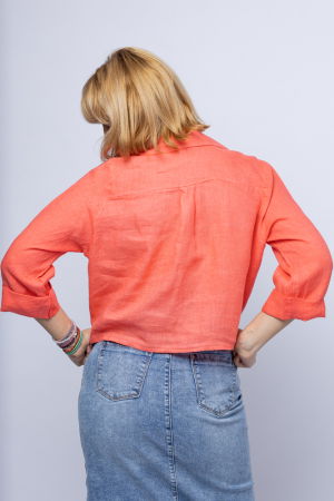 Camasa corai din in cu nod in fata [1]