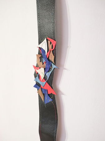 Centura asimetrică din piele naturală [2]