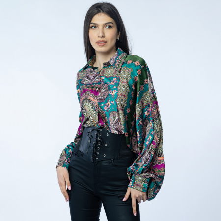 Centura corset lata din piele ecologica cu siret si capse matalice argintii [1]