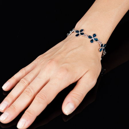 Bratara cu scoica naturala paua shell cu forme de patrat [1]