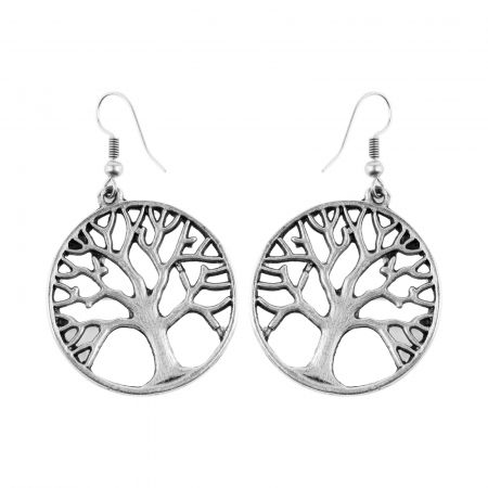 Cercei din zamac cu Pomul Vietii [1]