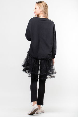 Colanti negri cu o cusatura argintie pe fata si capse [2]