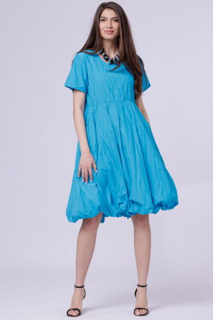 Colier cu elemente metalice argintii intercalate cu noduri [1]