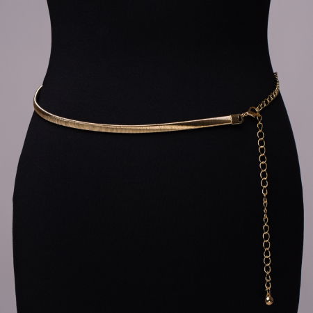 Curele & Centuri - Curea metalica aurie