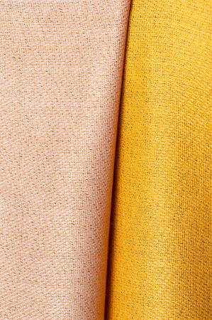 Esarfa cashmere cu fir din lurex, doua fete uni, galben si bej [1]