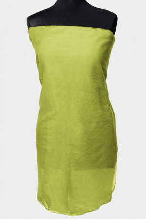 Eșarfe din Mătase - Esarfa verde oliv, dreptunghiulara, in colturi alungite, din bumbac si matase