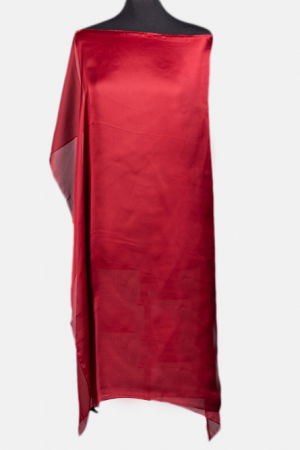 Eșarfe din Mătase - Esarfa dreptunghiulara bordo, din matase