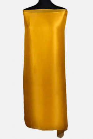 Eșarfe din Mătase - Esarfa dreptunghiulara galben mustar, din matase