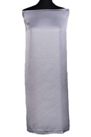 Eșarfe din Mătase - Esarfa dreptunghiulara gri deschis, din matase