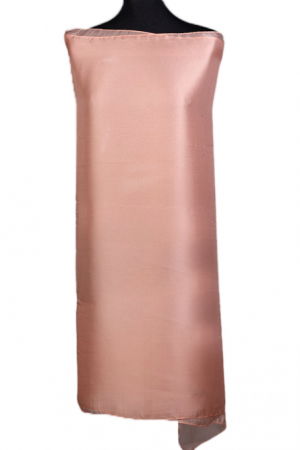 Eșarfe din Mătase - Esarfa dreptunghiulara roz piersica, silk feeling