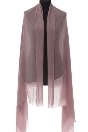 Eșarfe din Bumbac - Esarfa mare dreptunghiulara tip pareo din bumbac usor creponat, lila