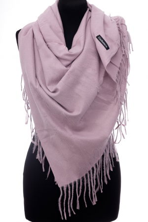 Eșarfe tip Cashmere - Esarfa lila patrata din material gros tip cashmere
