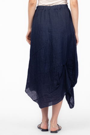 Fusta din in cu un colt prins, bleumarin [2]