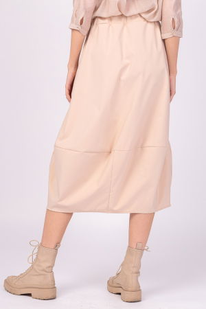 Fusta lalea din tafta bej [5]