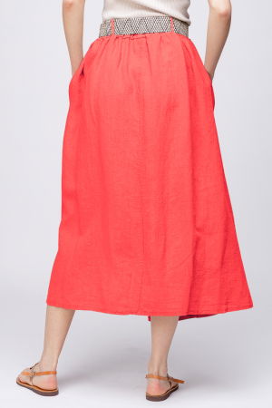 Fusta lunga corai din vascoza, cu curea inclusa [2]