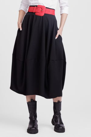 Fusta lalea din vascoza gri sare si piper [3]