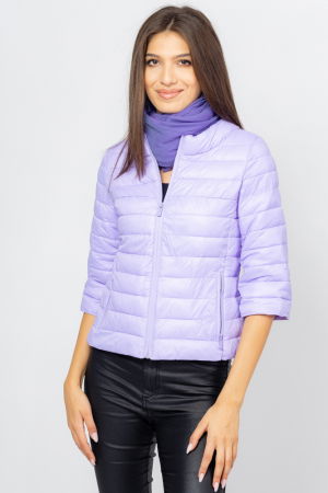 Geaca scurta, cu maneci 3/4, lila [1]