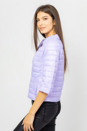Geaca scurta, cu maneci 3/4, lila [3]