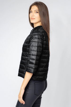 Geaca Monte Cervino scurta, cu maneci 3/4, negru [3]