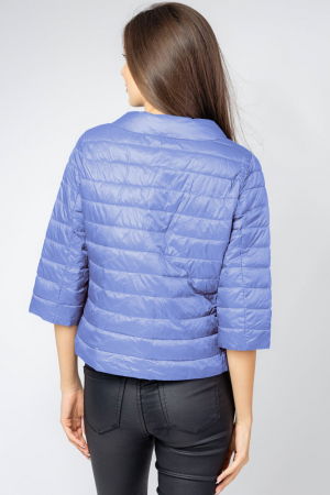 Geaca scurta, cu maneci 3/4, bleu [2]