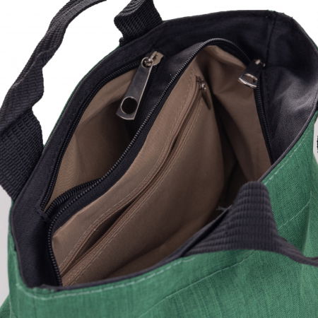 Gentuta cosmetice din material textil panzat, albastru [2]