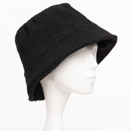 Palarie clos reversibila cu o fata blanita si o fata catifelata, neagra [1]