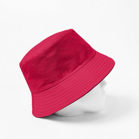 Palarie unisex cu doua fete, fucisa si negru, din bumbac [1]