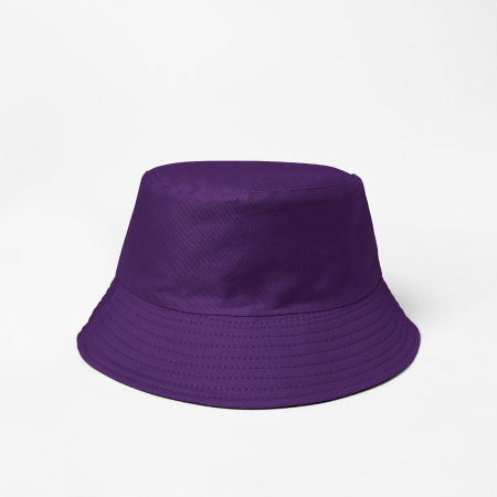 PLAJĂ SI VACANȚĂ - Palarie unisex cu doua fete, mov si negru, din bumbac