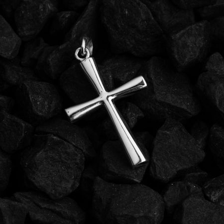 BIJUTERII - Pandant cruce din argint 925