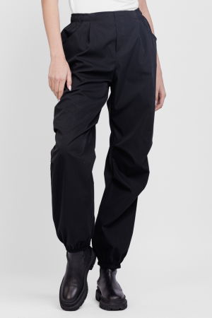 Pantaloni negri smart-casual cu elastic, nesifonabili [2]