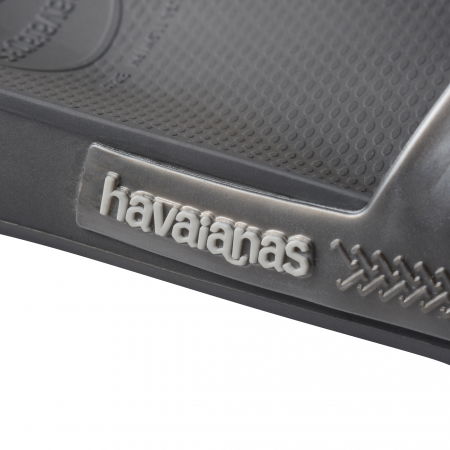 Papuci Havaianas din cauciuc natural,argintiu metalizat [4]