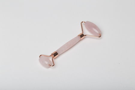 CADOURI - Rola pentru masaj facial - Cuart roz