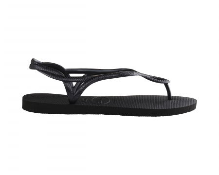 Sandale Havaianas slim din cauciuc natural, negru [1]