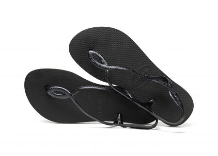 Sandale Havaianas slim din cauciuc natural, negru [2]